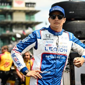 Álex Palou na classificação para a Indy 500. Foto/ Reprodução: James Black/ Indy